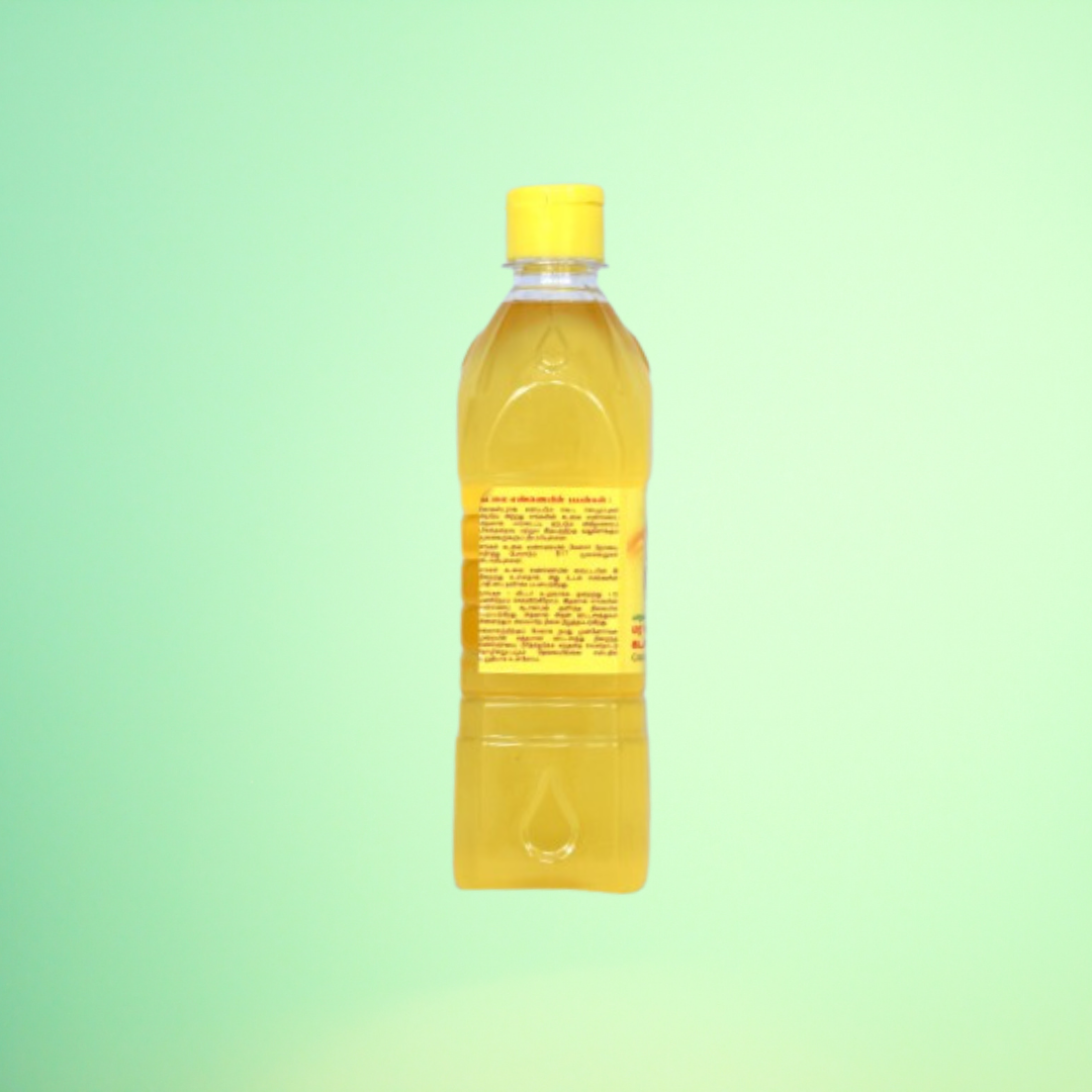 Pallavan Oil Mill Premium Cold Pressed Groundnut Oil - 500ml | Virgin, Chekku/Ghani Extracted | 100% Natural & Chemical-Free